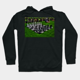 Lawn Chess At The Quayside Hoodie